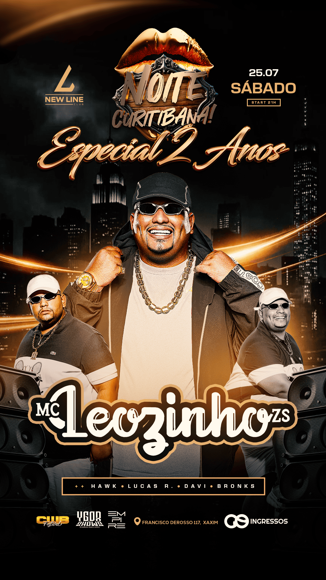 Noite Curitibana: MC Leozinho ZS